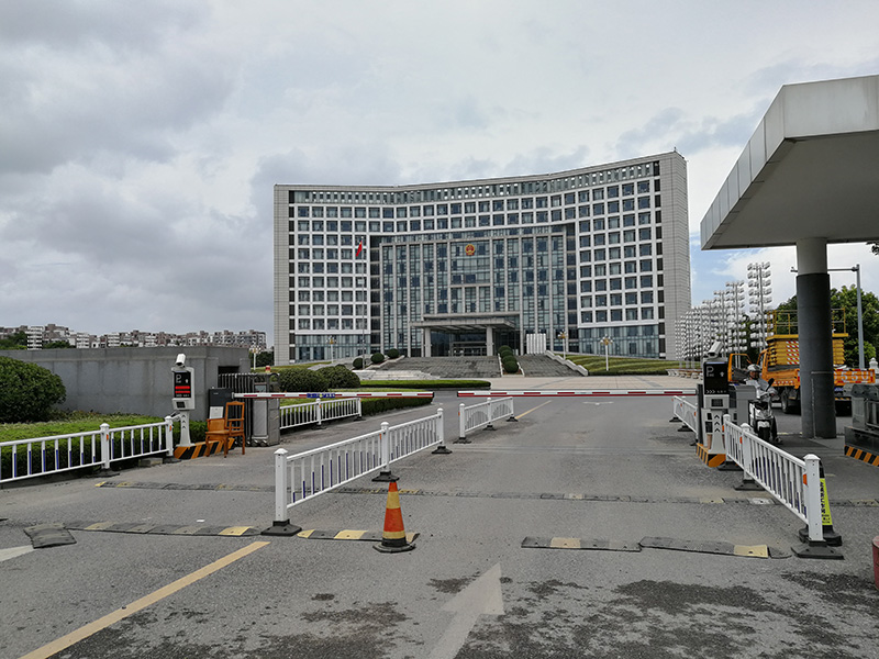 江蘇鹽城市政府停車(chē)系統(tǒng)改造
