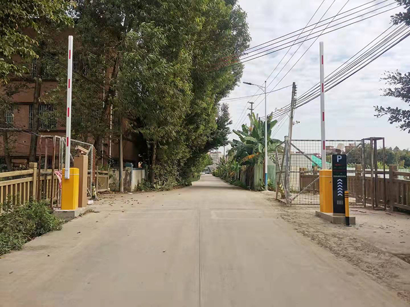 東莞市福安村4進4出智能停車系統(tǒng)